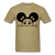 Afro Puff Girl T-Shrt - khaki