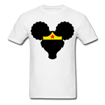 Afro Puffs Girl Wonder Women T-Shirt - white