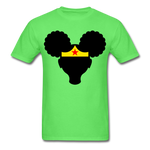 Afro Puffs Girl Wonder Women T-Shirt - kiwi