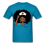 Afro Women Nurse - turquoise