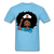 Afro Women Nurse - aquatic blue