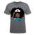Afro Women Nurse - mineral charcoal gray