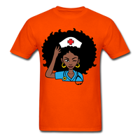 Afro Women Nurse - orange
