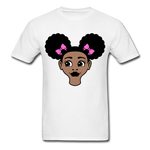 Afro Puffs Girl - white
