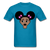 Afro Puffs Girl - turquoise