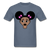Afro Puffs Girl - denim