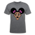 Afro Puffs Girl - mineral charcoal gray