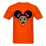 Afro Puffs Girl - orange