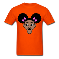 Afro Puffs Girl - orange