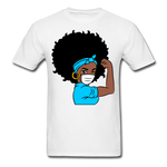 Afro Women Doctor Nurse T-Shirt - white