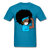 Afro Women Doctor Nurse T-Shirt - turquoise