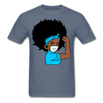 Afro Women Doctor Nurse T-Shirt - denim