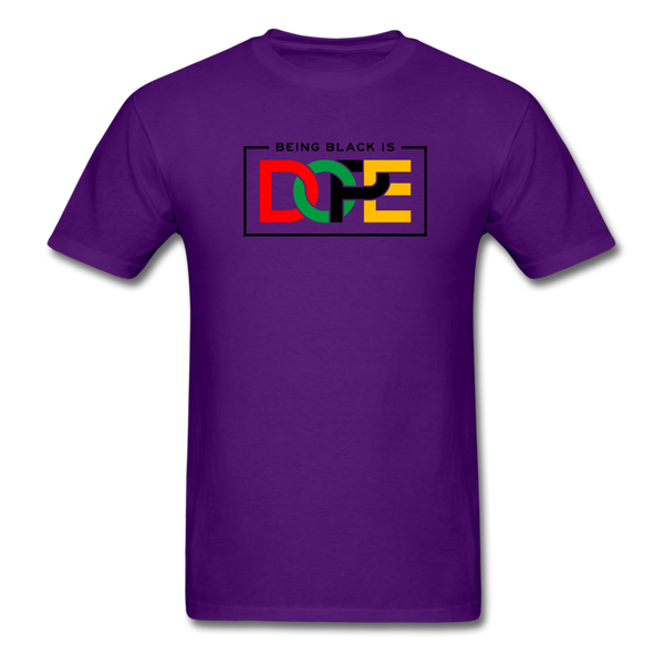 Being Black is DOPE - purple