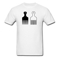 Afro Hair Pick - white