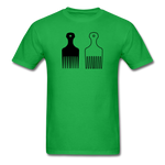 Afro Hair Pick - bright green