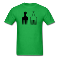 Afro Hair Pick - bright green