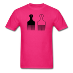 Afro Hair Pick - fuchsia
