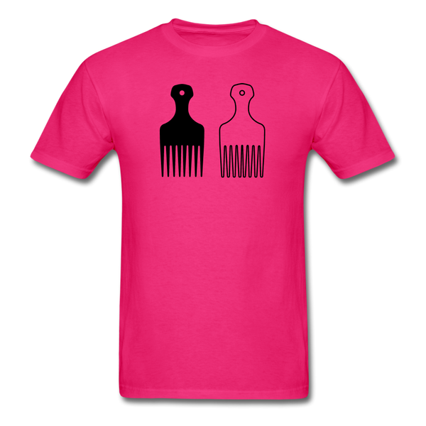 Afro Hair Pick - fuchsia