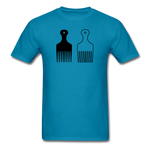 Afro Hair Pick - turquoise