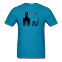 Afro Hair Pick - turquoise