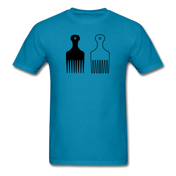 Afro Hair Pick - turquoise