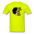 Black Classy And A Bit Sassy T-Shirt - safety green