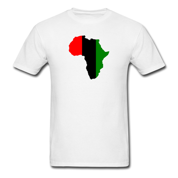 Africa Map - white