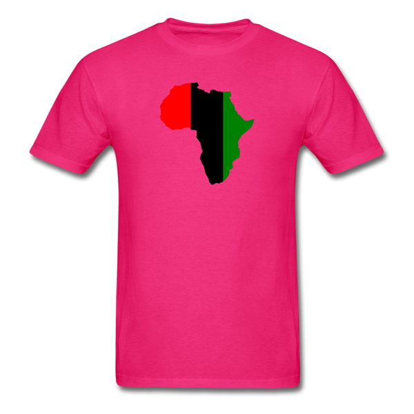 Africa Map - fuchsia