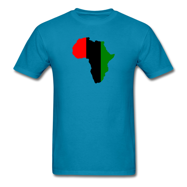 Africa Map - turquoise