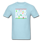 Black Every Month T-Shirt - powder blue
