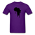 Africa  Continent  Drip - purple