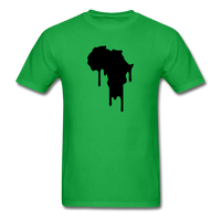 Africa  Continent  Drip - bright green