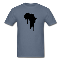 Africa  Continent  Drip - denim