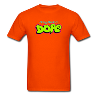 Being Black Is DOPE - orange