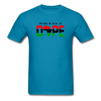 Being Black is DOPE Africa - turquoise