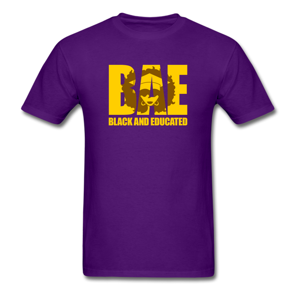 BAE Black And Education Afro Women - purple