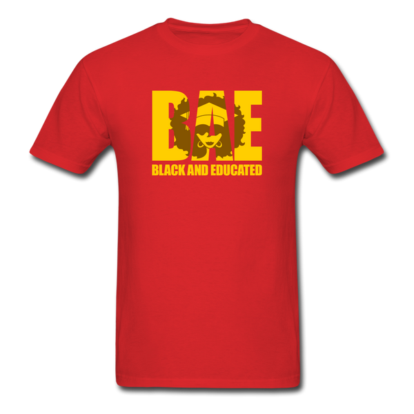 BAE Black And Education Afro Women - red