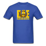 BAE Black And Education Afro Women - royal blue