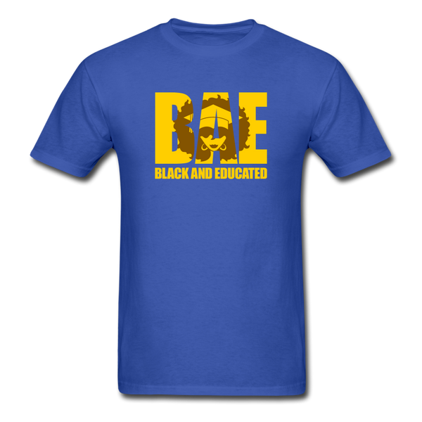 BAE Black And Education Afro Women - royal blue