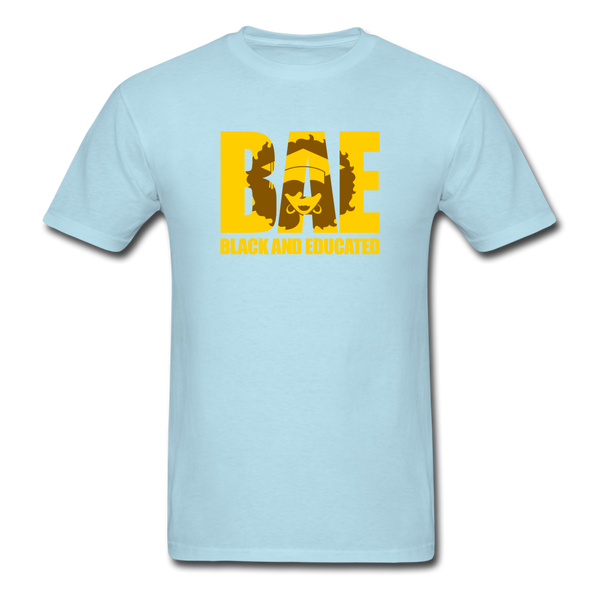 BAE Black And Education Afro Women - powder blue