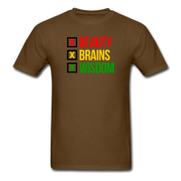 Beauty Brains Wisdom - brown