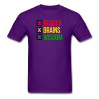 Beauty Brains Wisdom - purple