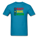 Beauty Brains Wisdom - turquoise