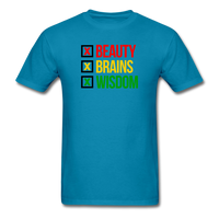 Beauty Brains Wisdom - turquoise