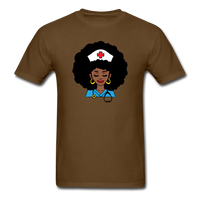 Afro Women Nurse Doctor - brown