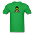 Afro Puff Crown Girl Peekaboo - bright green