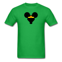 Afro Puffs Girl Wonder Woman - bright green
