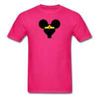 Afro Puffs Girl Wonder Woman - fuchsia