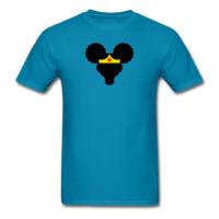 Afro Puffs Girl Wonder Woman - turquoise