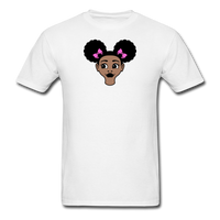 Afro Puffs Girl - white